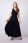 Elan One Shoulder Smocked Dress for Women in Black