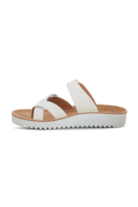 Flexus Bayside Toe loop Sandals for Women in White