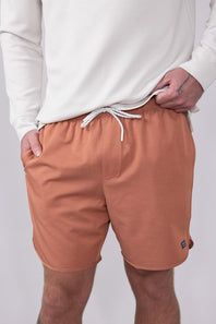 Free Fly Reverb 8" Shorts for Men in Redwood