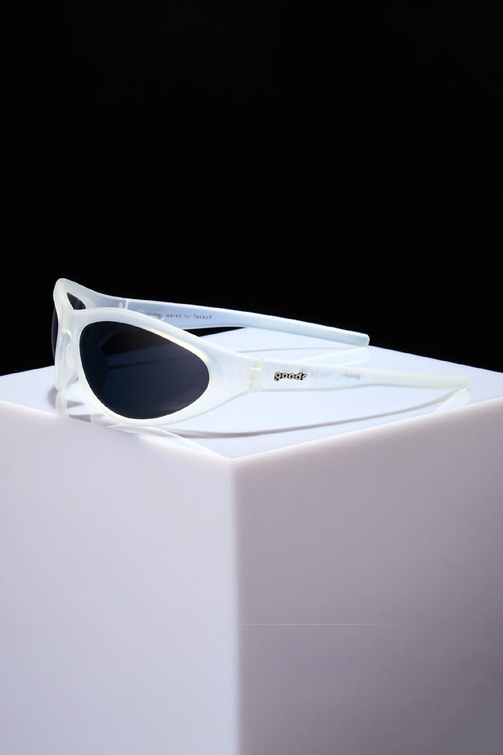 goodr Cleared For Takeoff Sunglasses in White