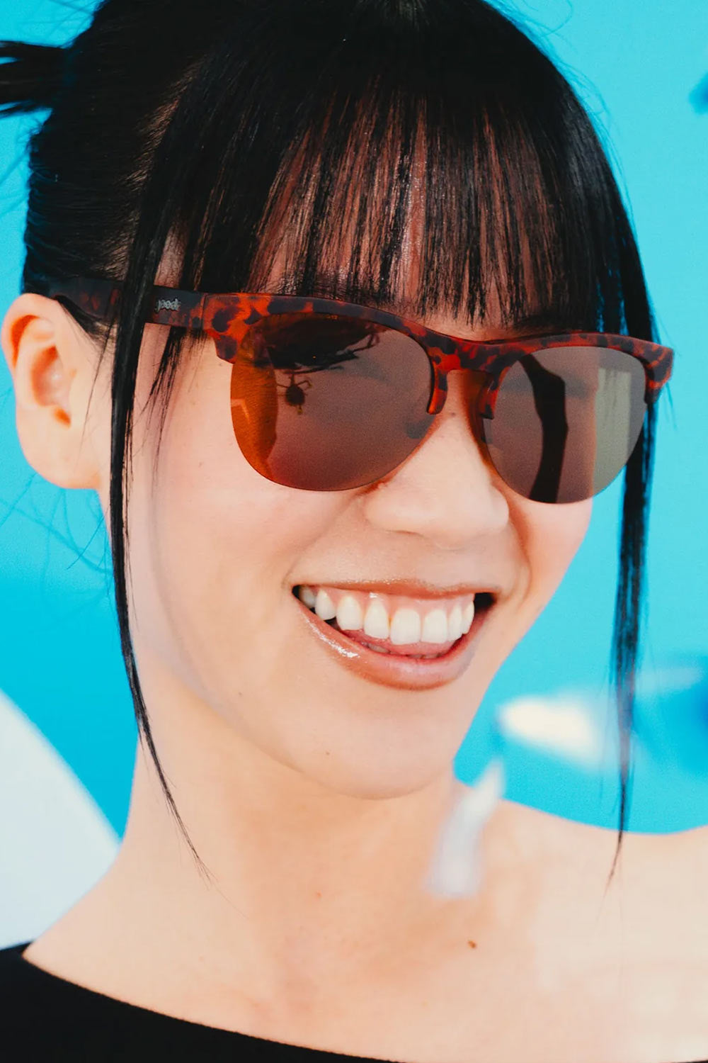goodr Positively Cosmopolitan Avant G Sunglasses in Brown Tortoiseshell 