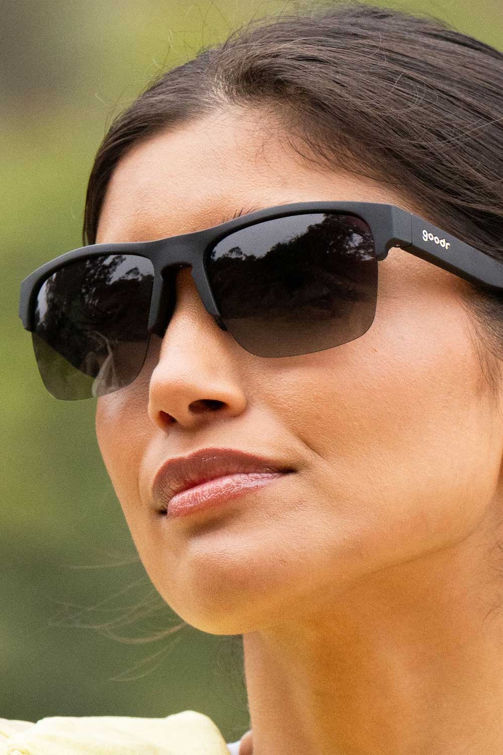 goodr That New Asphalt Smell Sunglasses in Black