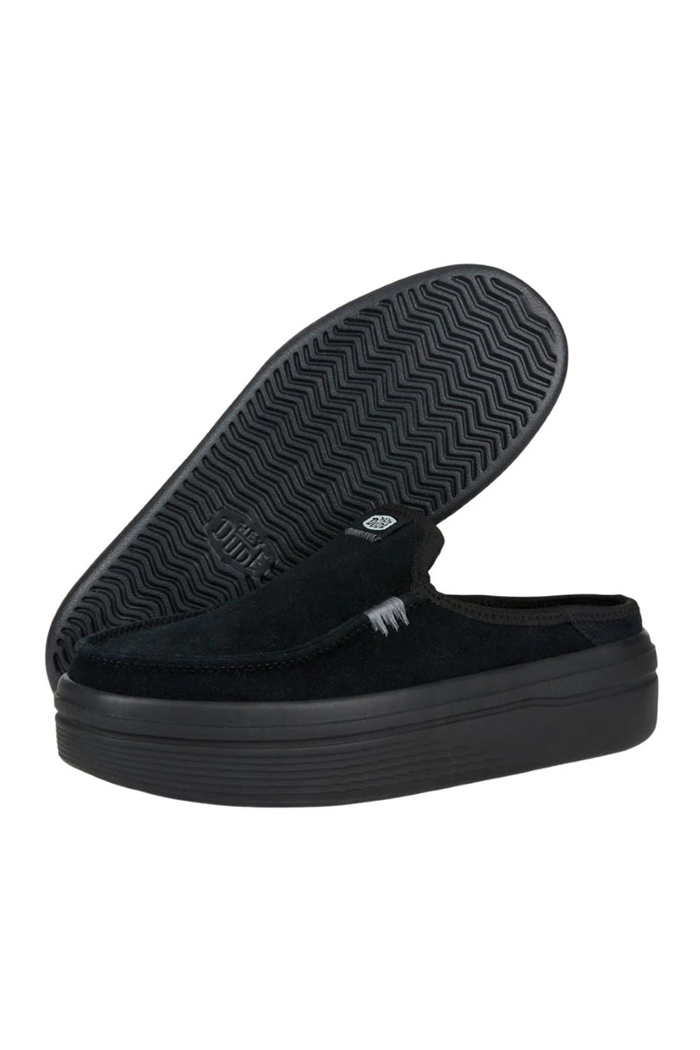 HEYDUDE Women’s Austin Lift Classic Shoes in Black