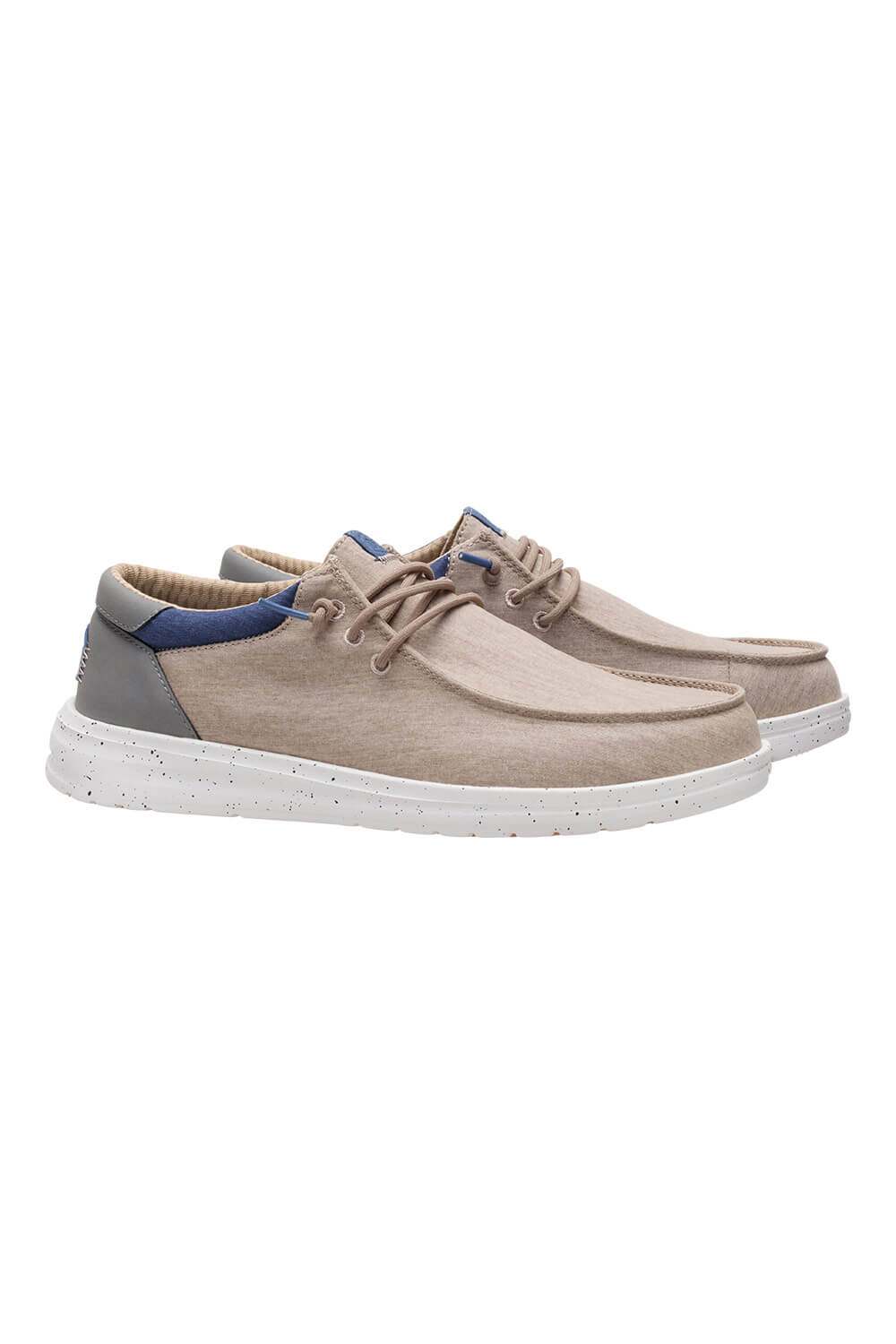 HEYDUDE Men’s Paul Washed Shoes in Doeskin Tan
