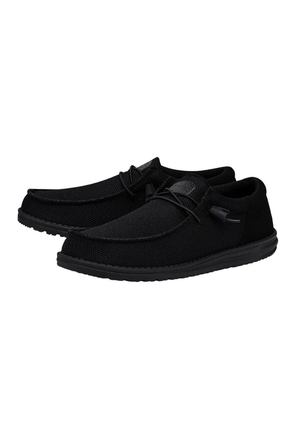 HEYDUDE Men’s Wally Funk Mono Shoes in Black