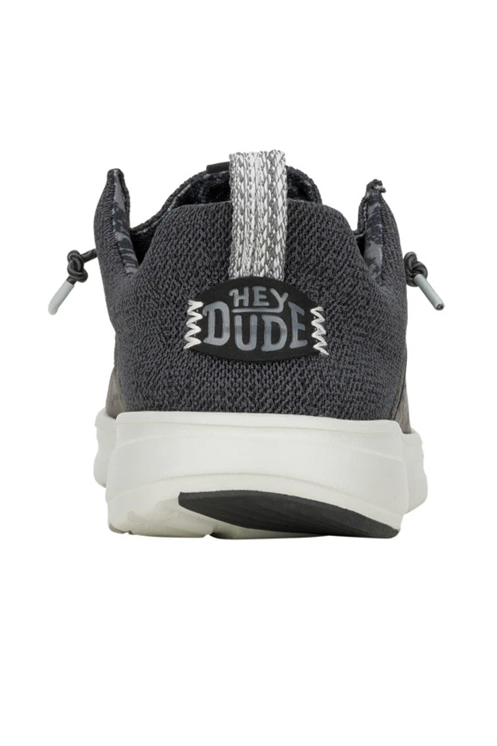 HEYDUDE Men’s Hey2O Mesh Shoes in Black/Grey