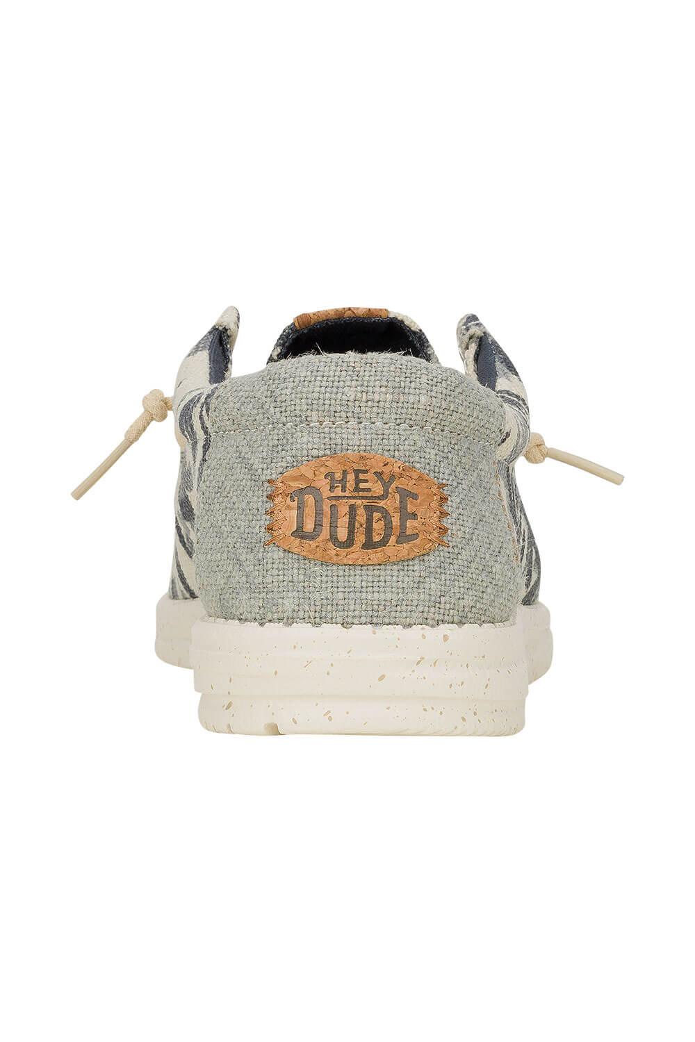 HEYDUDE Men’s Wally Jute Shoes in Egret Cloud Blue