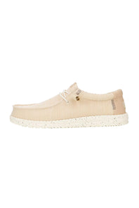 HEYDUDE Men’s Wally Stretch Sox Shoes in Irish Cream