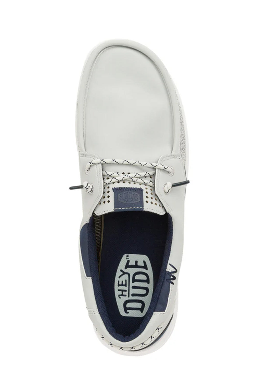 HEYDUDE Men’s Welsch Grip Classic Mesh Shoes in Grey