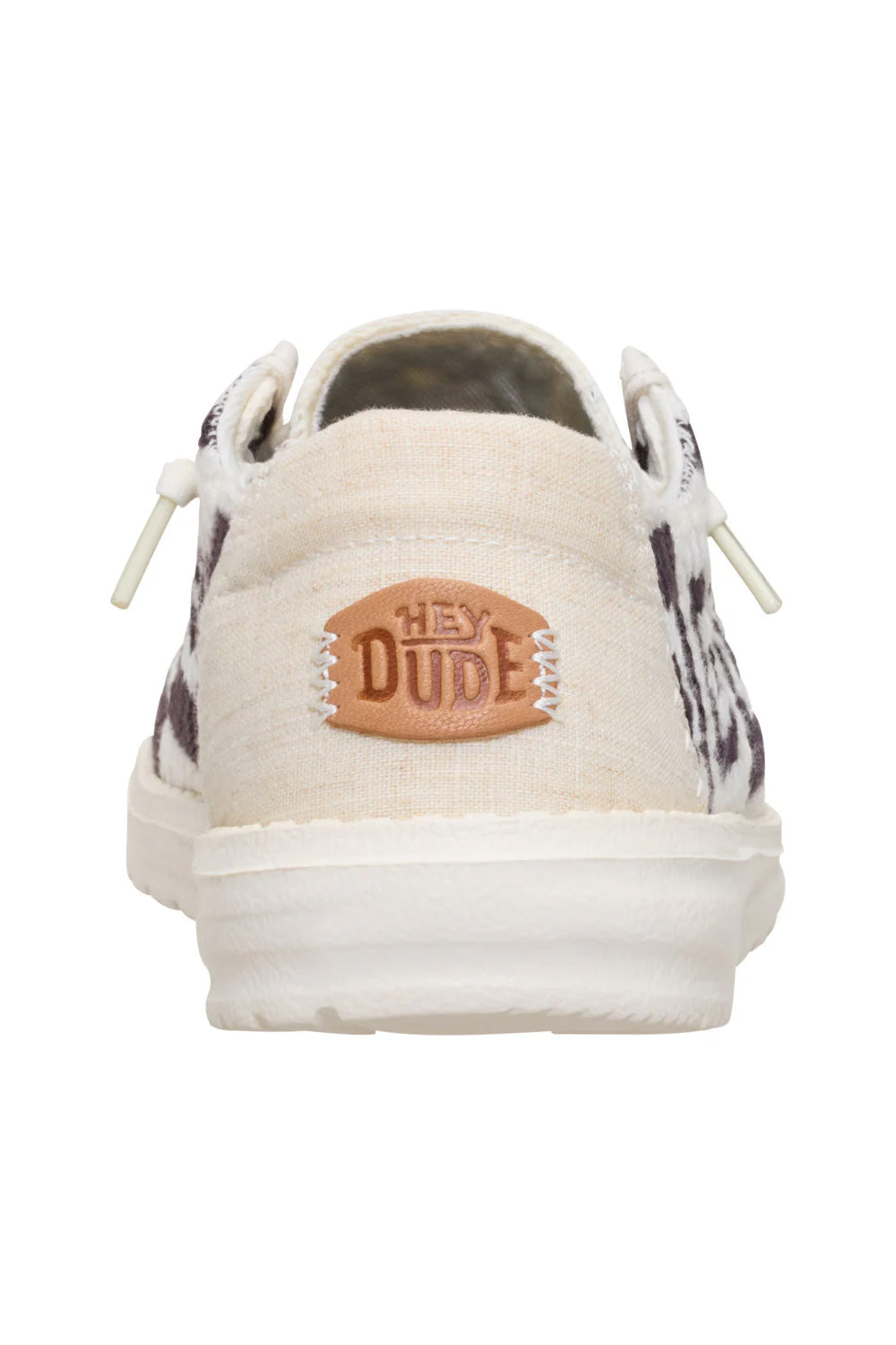 HEYDUDE Women’s Wendy Cottage Crochet Shoes in Black Multi