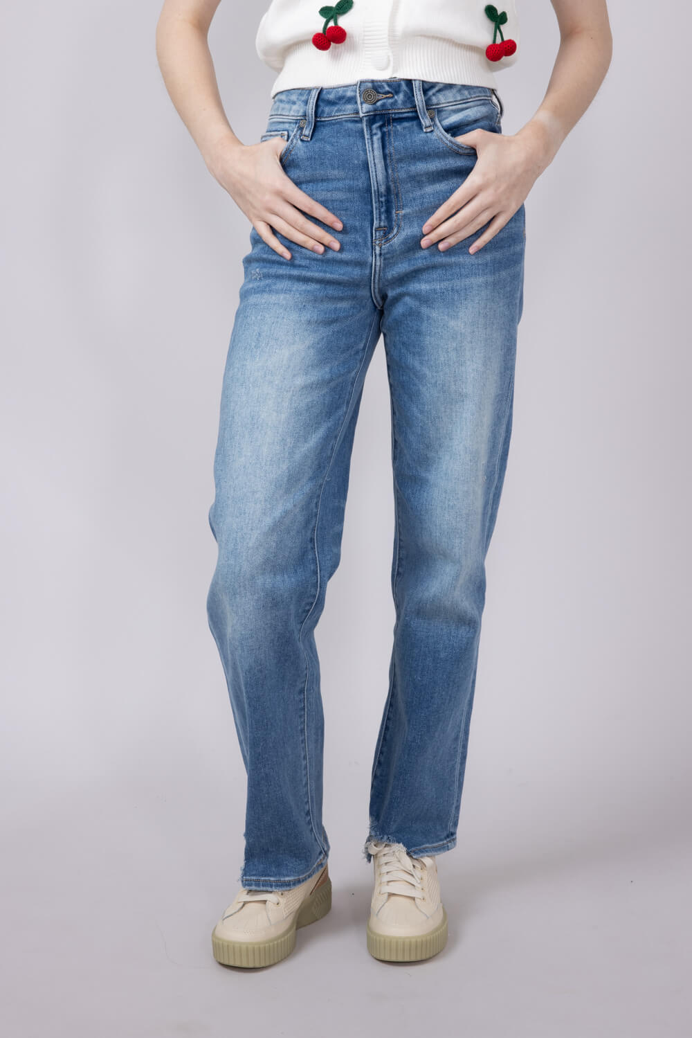 Hidden Tracey High Rise Straight Leg Jeans for Women