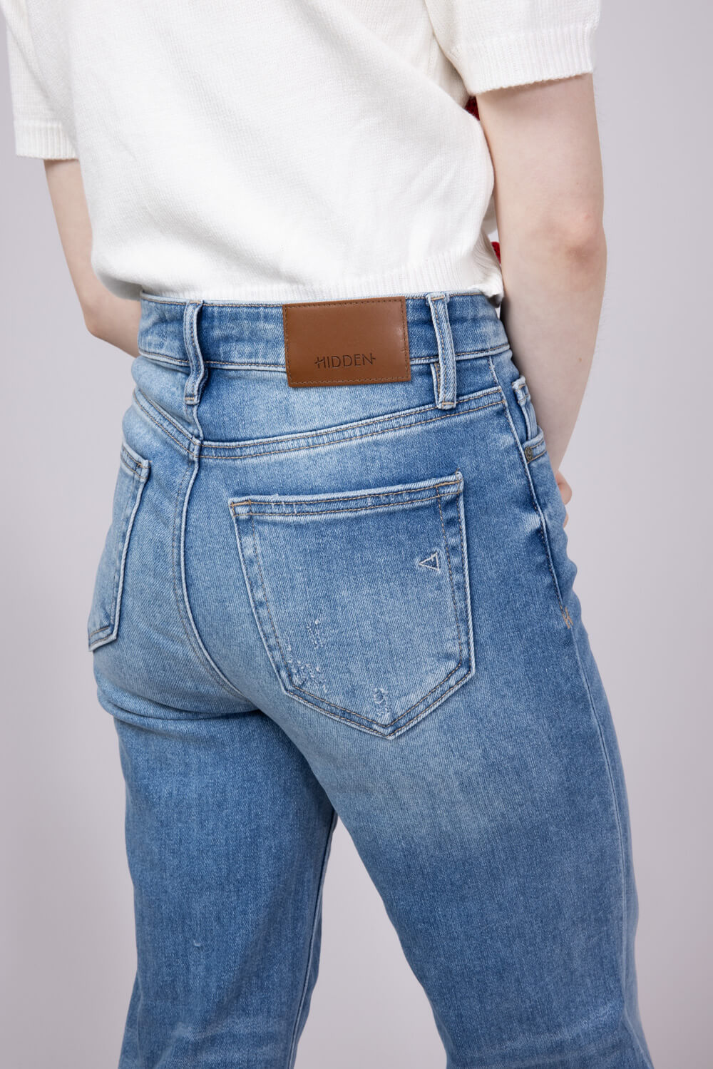Hidden Tracey High Rise Straight Leg Jeans for Women