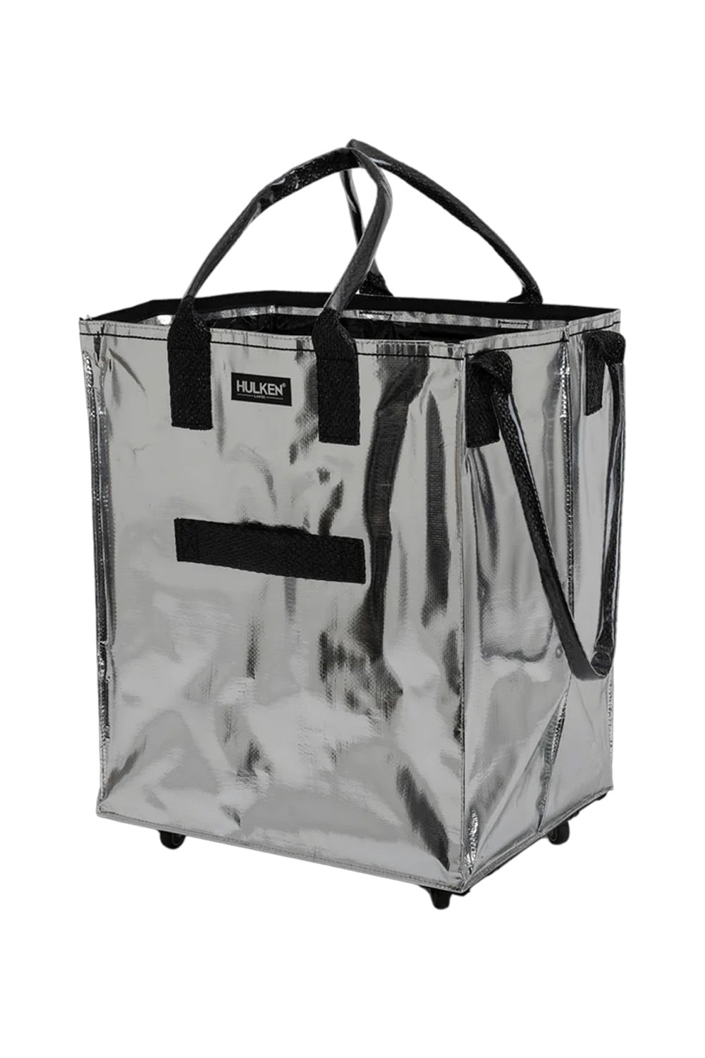 Hulken Large Rolling Tote in Silver