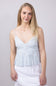 Illa Illa Pin Stripe Pleated Cami for Women in Blue