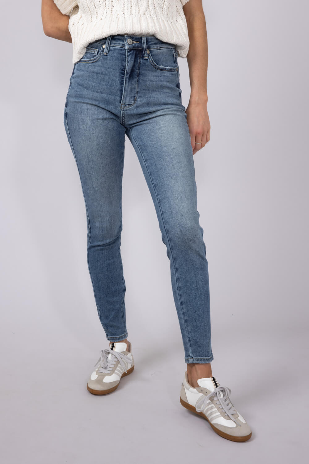 Judy Blue High-Rise Clean Skinny Jeans for Women