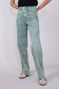 Judy Blue High-Rise Dyed Dad Jeans for Women in Green