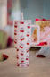 Katydid Cherry Bow 38 oz Tumbler in Pink