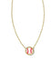 Kendra Scott Baseball Short Pendant in Gold