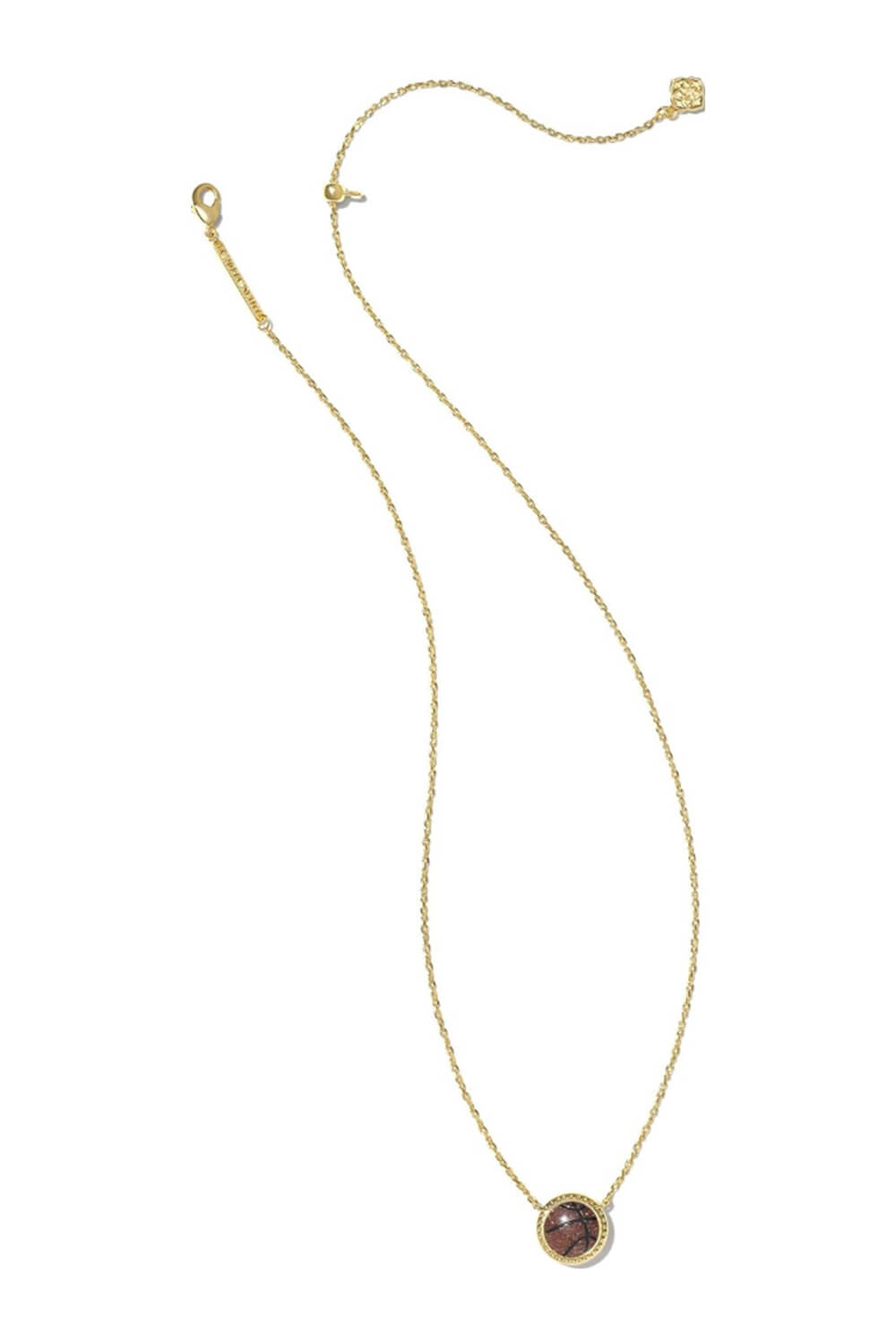 Kendra Scott Basketball Short Pendant in Gold