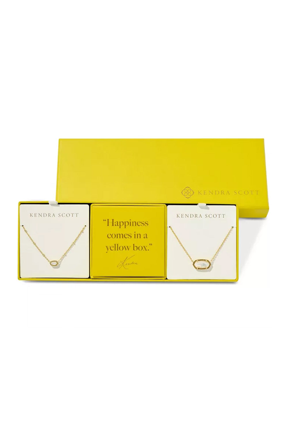 Kendra Scott Elisa Gift 2 Piece Set in Gold & Mother of Pearl 