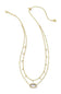Kendra Scott Elisa Pearl Multi Strand Necklace in Ivory Mother-Of-Pearl