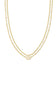 Kendra Scott Emilie Gold Multi Strand Necklace in Iridescent Drusy 