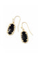 Kendra Scott Lee Drop Earrings in Black