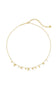 Kendra Scott Mollie Gold Choker Necklace in White Pearl