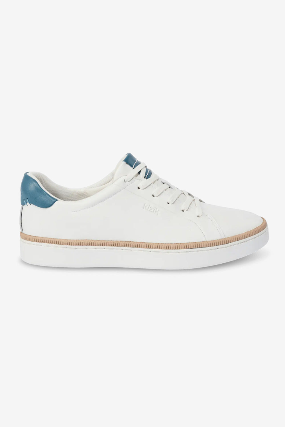 Kizik Sonoma Shoes for Men in Optic White/Coronet