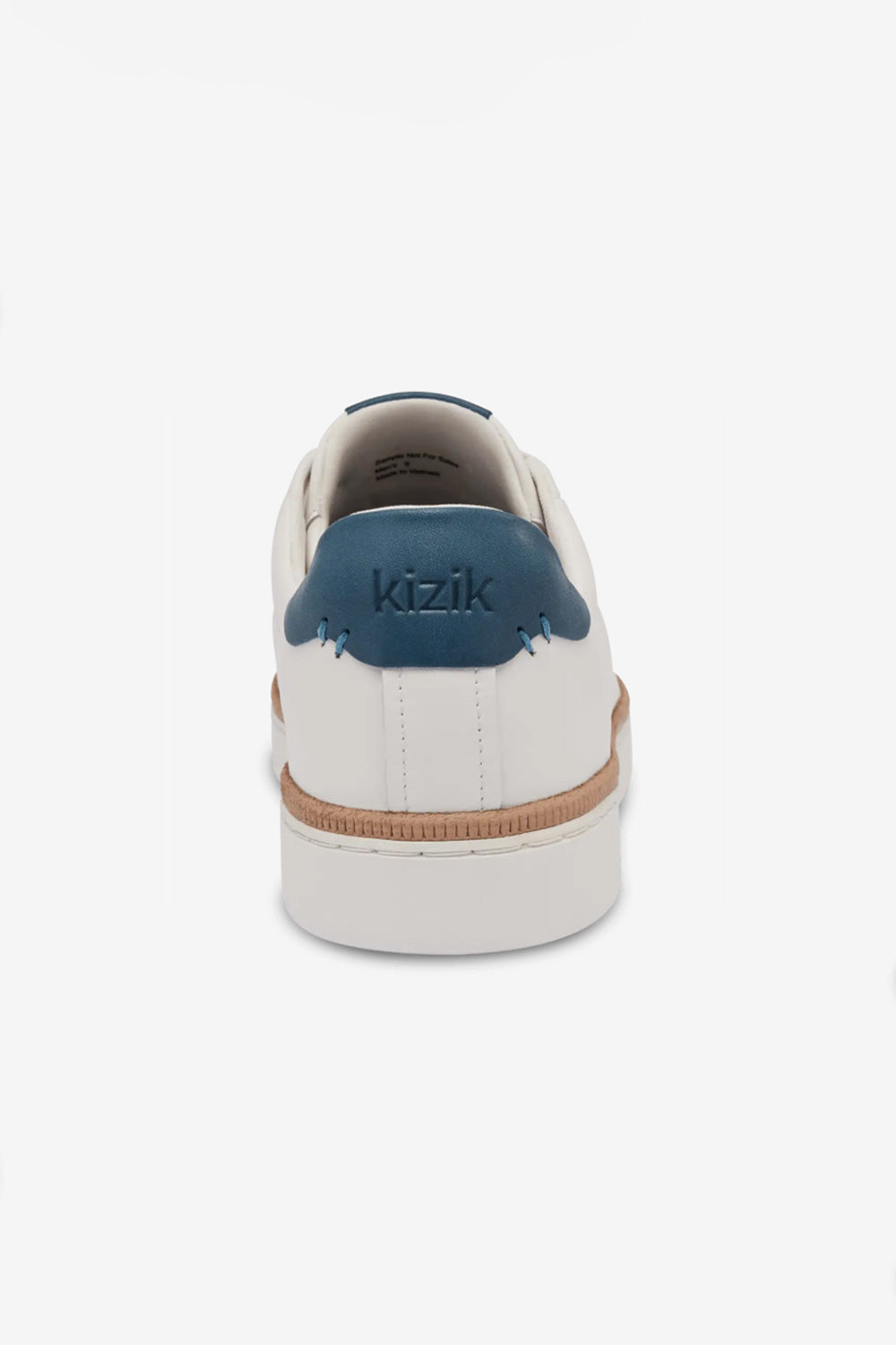 Kizik Sonoma Shoes for Men in Optic White/Coronet