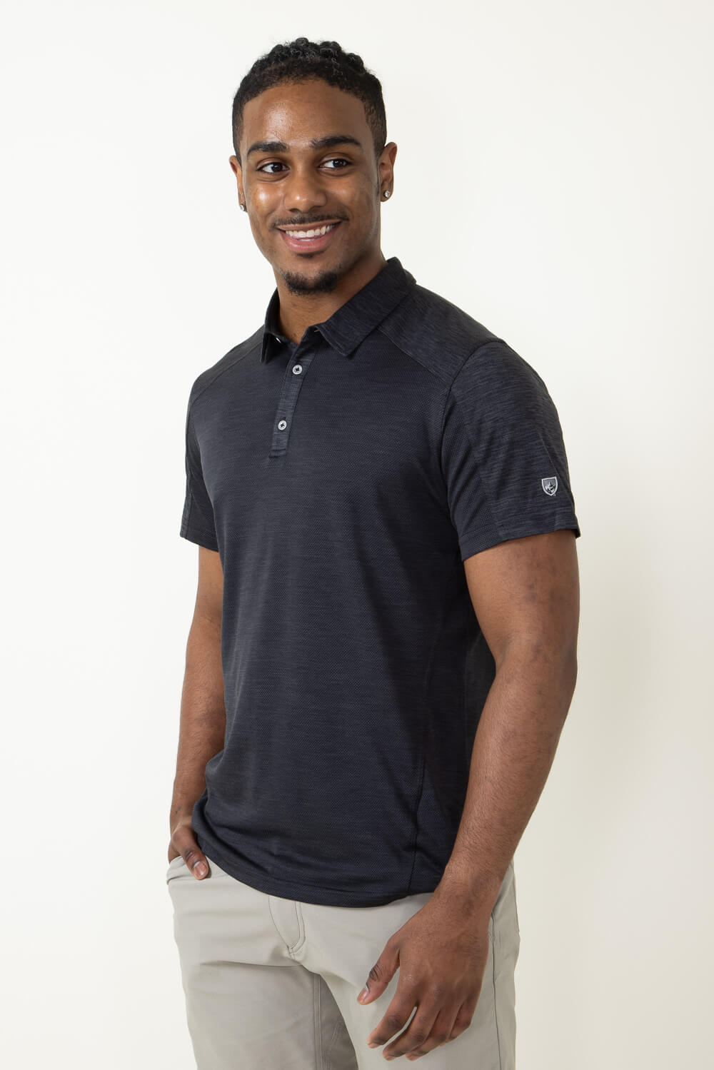 Kuhl Engineered Polo for Men in Black
