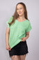La Miel V-Neck Sweater for Women in Green