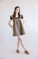 Leopard Print Dress for Women in Taupe