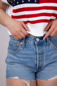 Levi’s 501 Short Switch Stitch Denim Shorts for Women