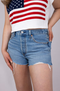 Levi’s 501 Short Switch Stitch Denim Shorts for Women