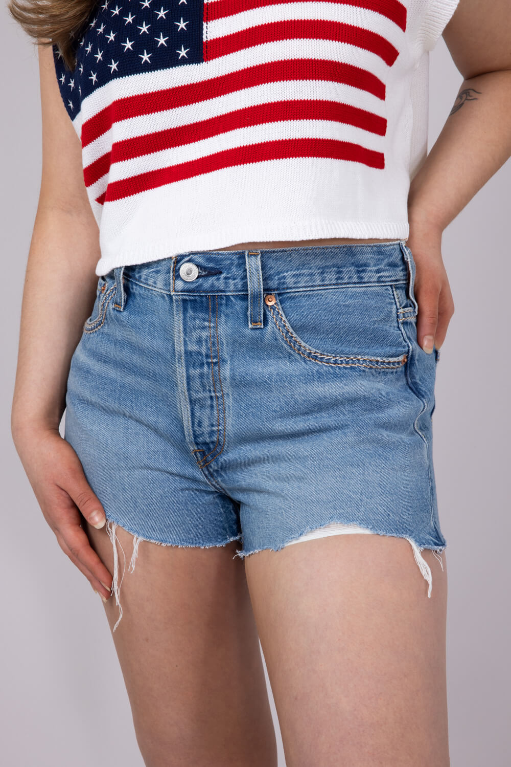 Levi’s 501 Short Switch Stitch Denim Shorts for Women