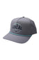 Local Boy Latte Perforated Rope Hat for Men in Grey