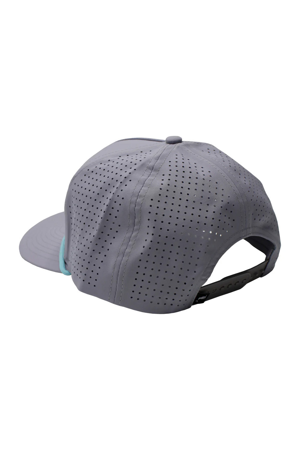 Local Boy Latte Perforated Rope Hat for Men in Grey