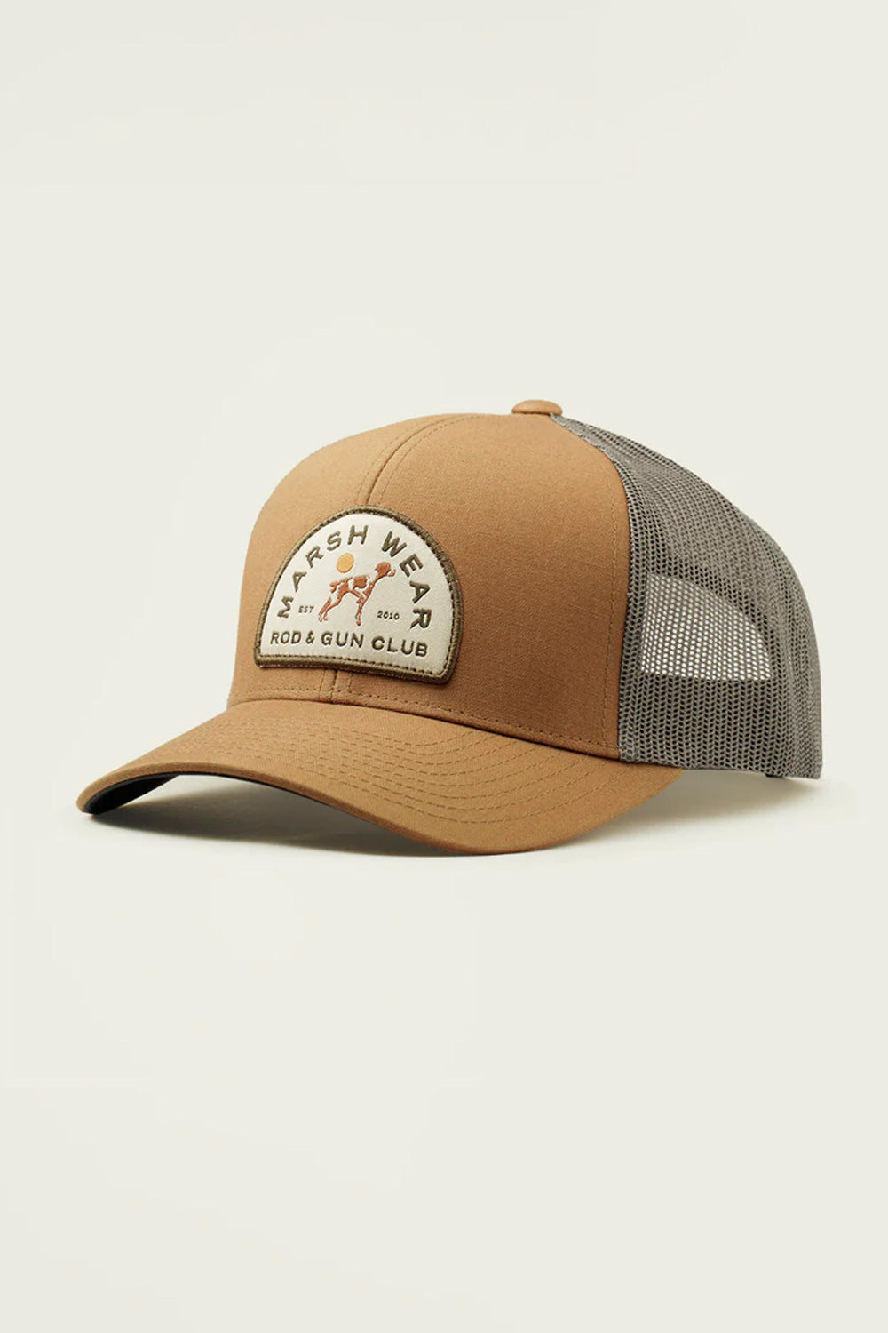 Marsh Wear Club Member Trucker Hat for Men in Tan