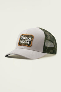 Marsh Wear Roadside Trucker Hat for Men in Stone