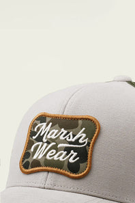 Marsh Wear Roadside Trucker Hat for Men in Stone