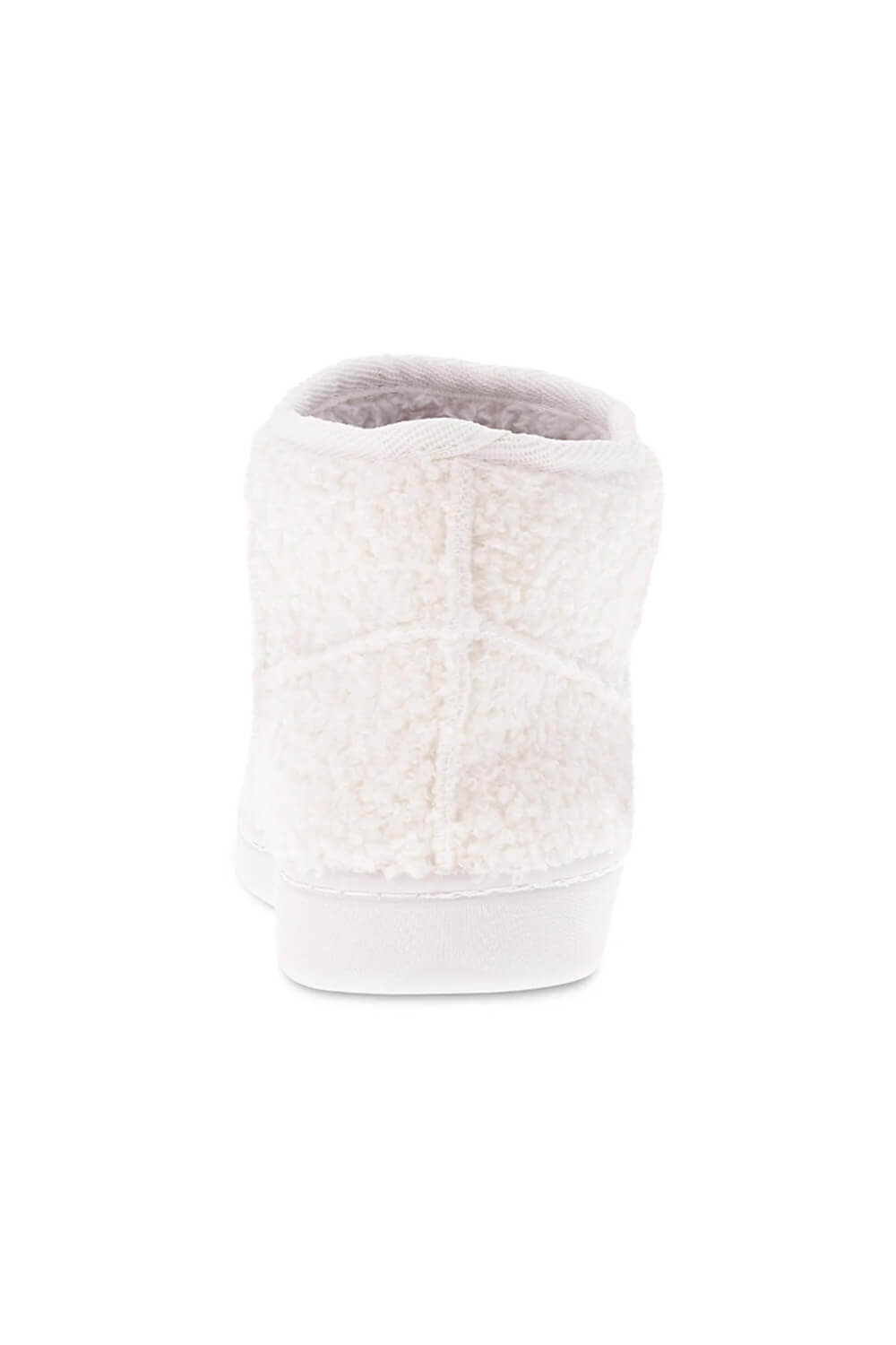 MIA Smiley Face Slipper Booties for Women in Pink