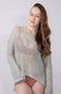 Miracle Crochet Sweater for Women in Sage