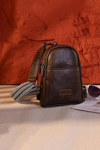 Wrangler Crossbody Sling Bag for Women in Brown