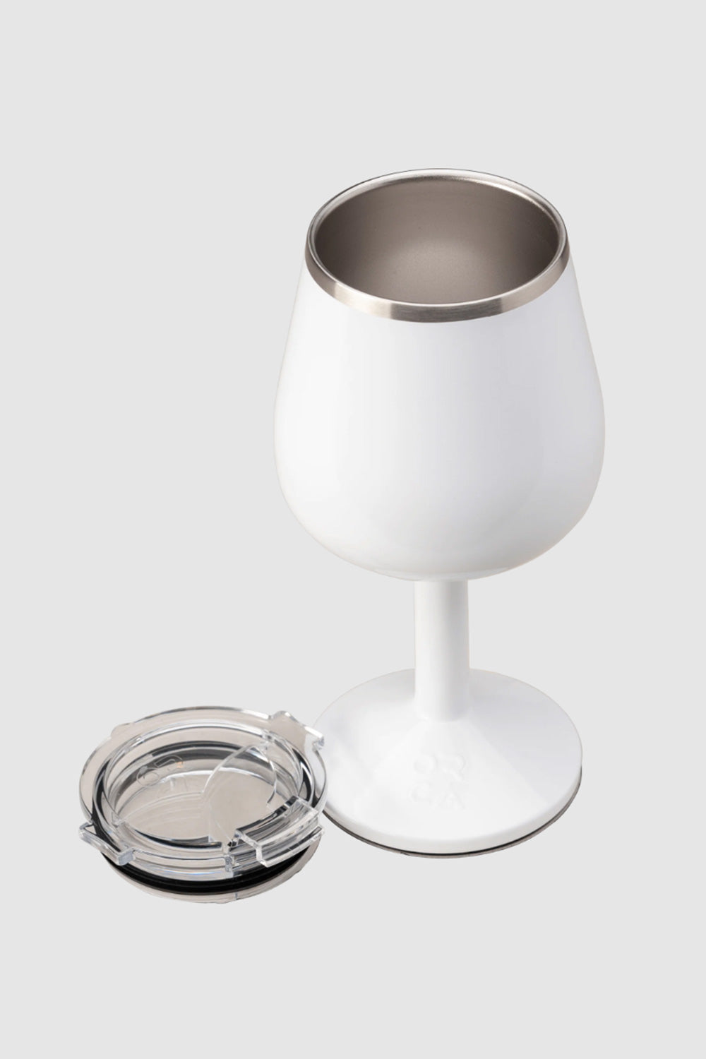 ORCA Vino 15OZ Insulated Wine Glass in White