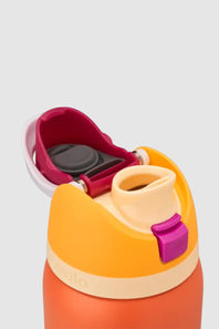 Owala FreeSip 40 oz Stainless Steel Water Bottle in Citrus Crush