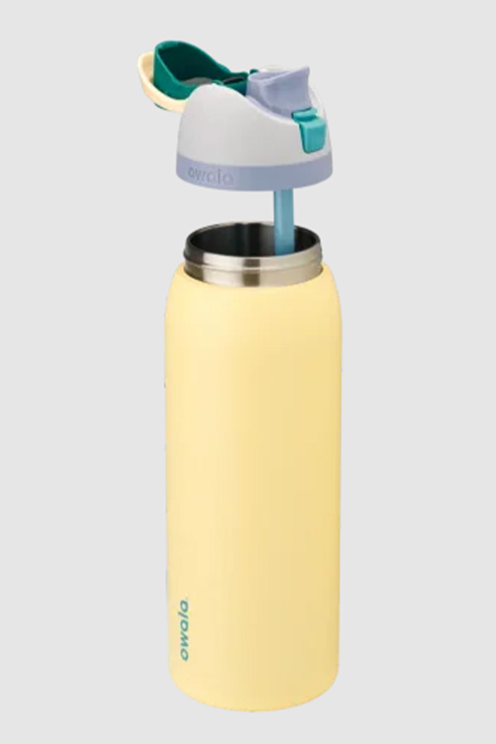Owala FreeSip 40 oz Stainless Steel Water Bottle in Sunny Daze