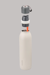 Owala FreeSip Twist 24oz Stainless Steel Water Bottle in Considerate Grey