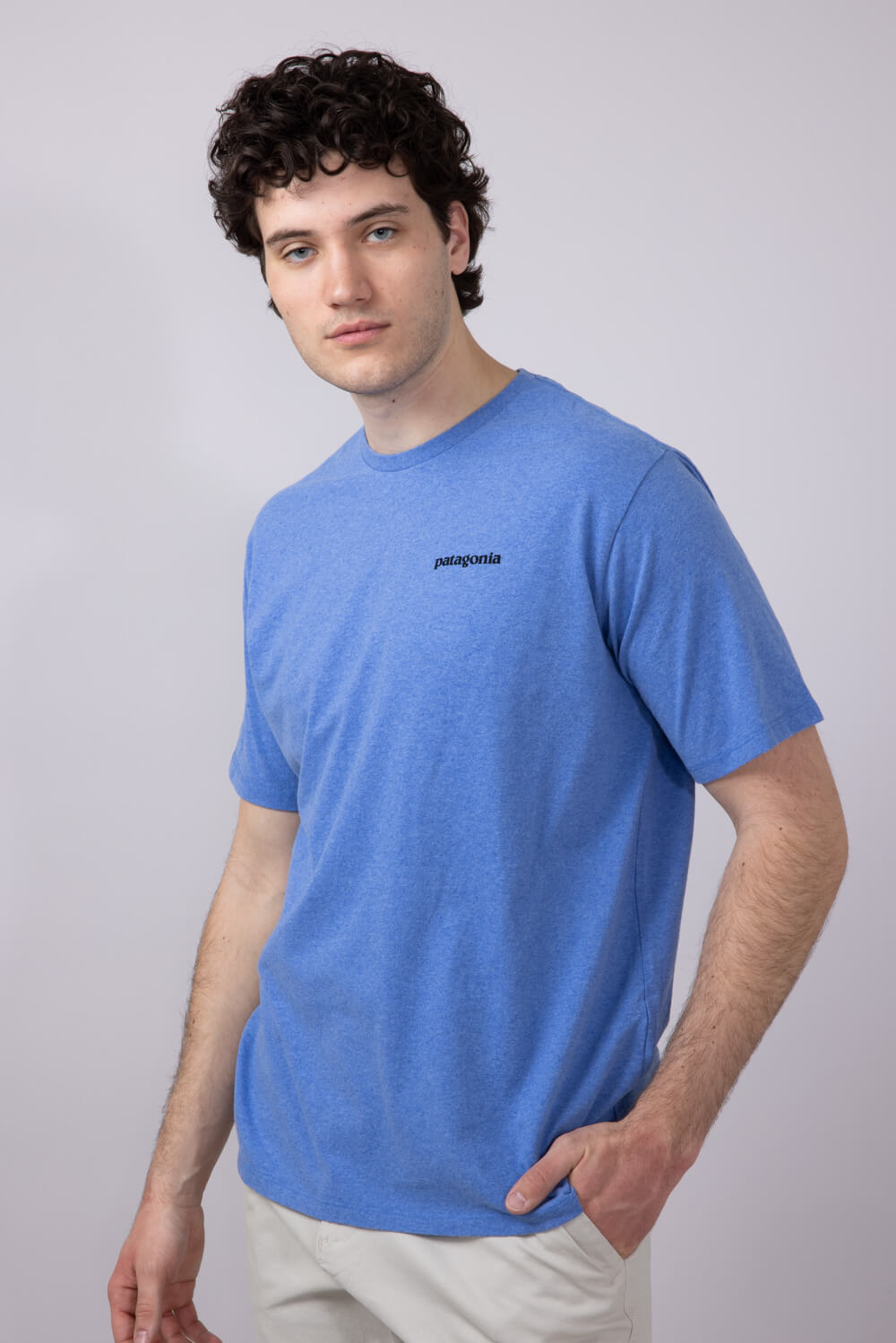 Patagonia Men’s P-6 Responsibili-Tee T-Shirt in Abundant Blue