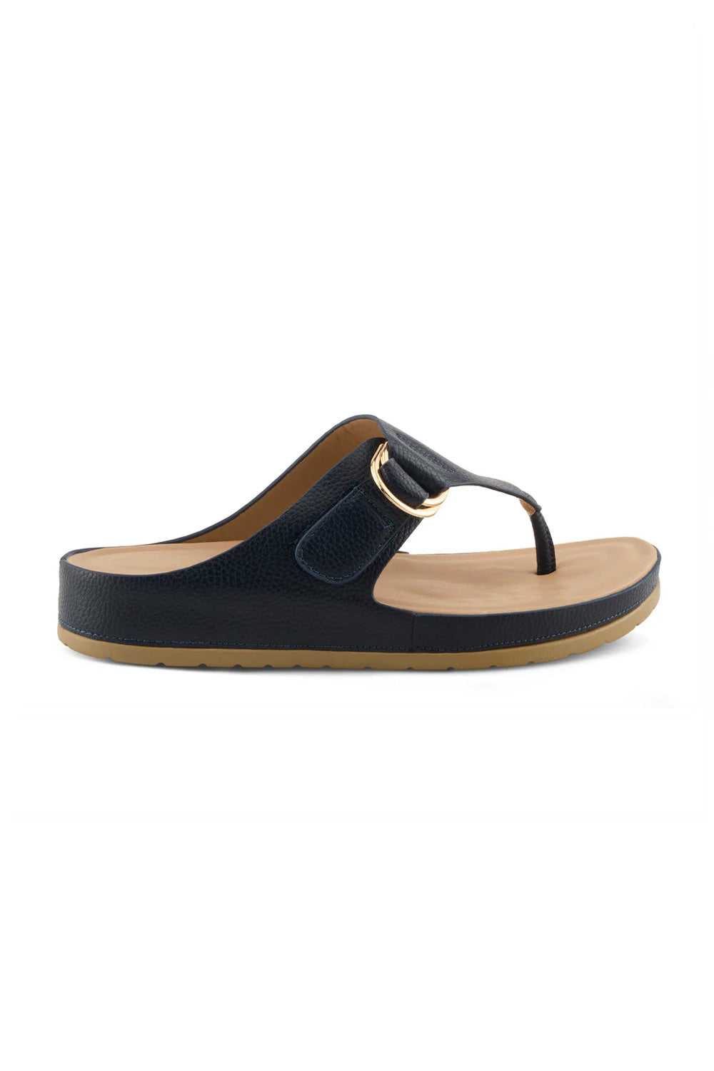Patrizia Rozeta Thong Slide Sandals for Women in Black | ROZETA-BLACK